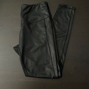 Black Shimmer Leggings